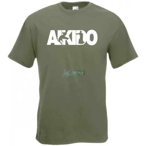 Aikido japán harcművészet -B férfi rövid ujjú póló