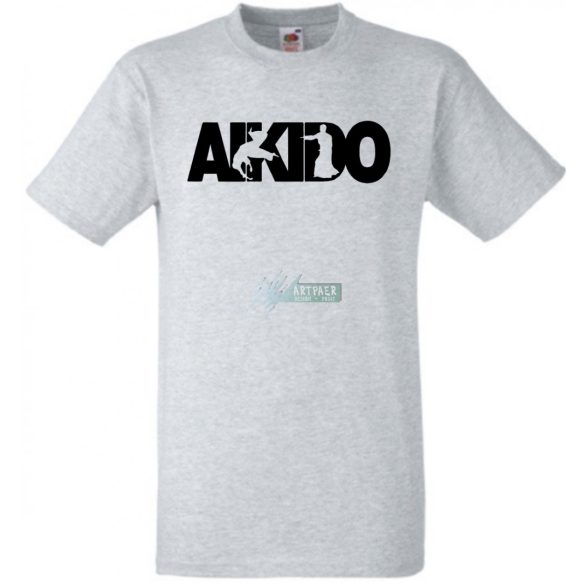 Aikido japán harcművészet -B férfi rövid ujjú póló