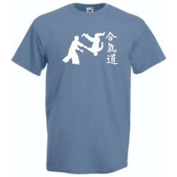 Aikido japán harcművészet -C férfi rövid ujjú póló