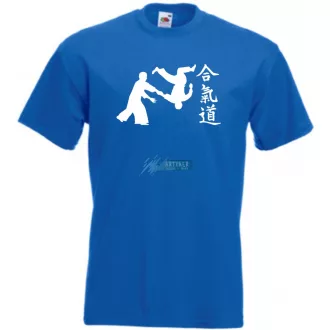 Aikido japán harcművészet -C férfi rövid ujjú póló
