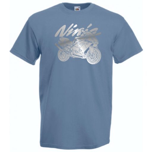 Motor Fan Kawasaki Ninja férfi rövid ujjú póló
