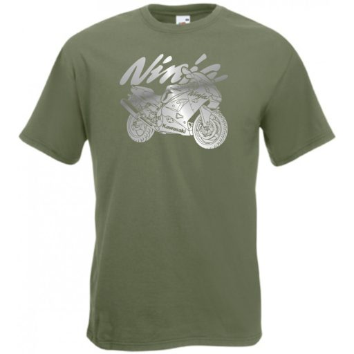 Motor Fan Kawasaki Ninja férfi rövid ujjú póló