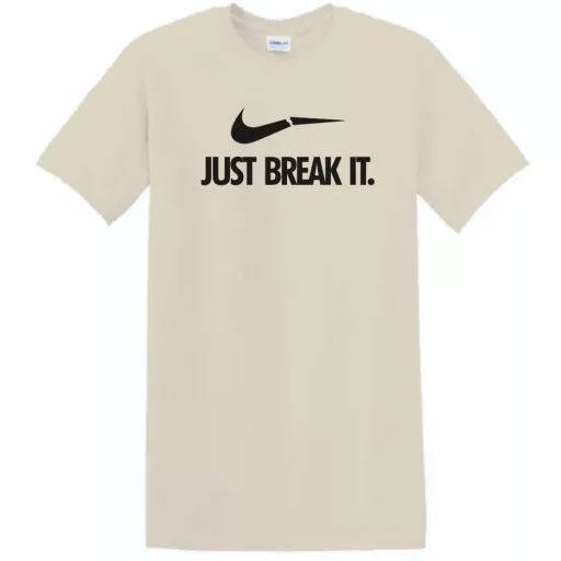 Humor - Just Break It férfi rövid ujjú póló