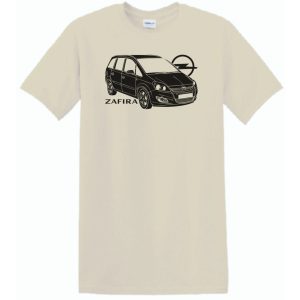 Auto fan Opel Zafira minima férfi rövid ujjú póló