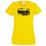 Auto fan Opel Zafira minima női rövid ujjú póló