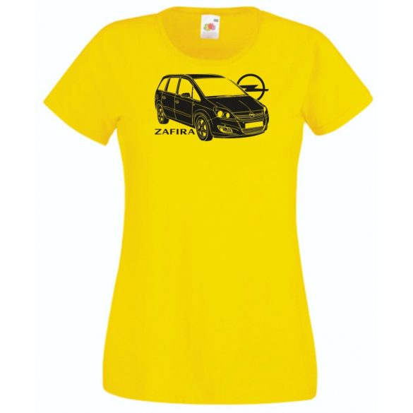 Auto fan Opel Zafira minima női rövid ujjú póló