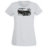 Auto fan Opel Zafira minima női rövid ujjú póló