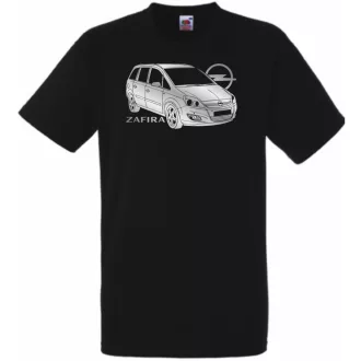 Auto fan Opel Zafira minima férfi rövid ujjú póló