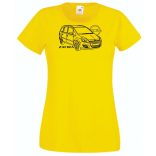 Auto fan Opel Zafira rajz női rövid ujjú póló