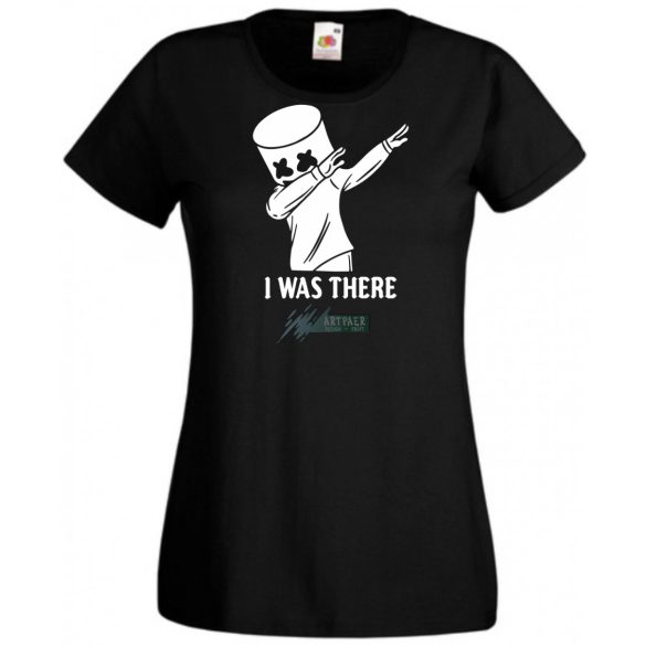 Ott voltam - Tánc Fortnite stílusban, stencil női rövid ujjú póló