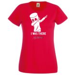 Ott voltam - Tánc Fortnite stílusban, stencil női rövid ujjú póló