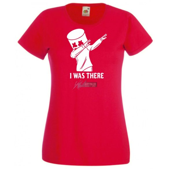 Ott voltam - Tánc Fortnite stílusban, stencil női rövid ujjú póló