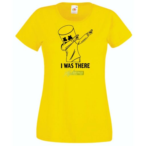 Ott voltam - Tánc Fortnite stílusban, stencil női rövid ujjú póló