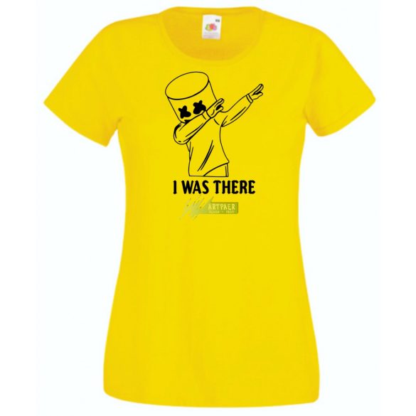 Ott voltam - Tánc Fortnite stílusban, stencil női rövid ujjú póló