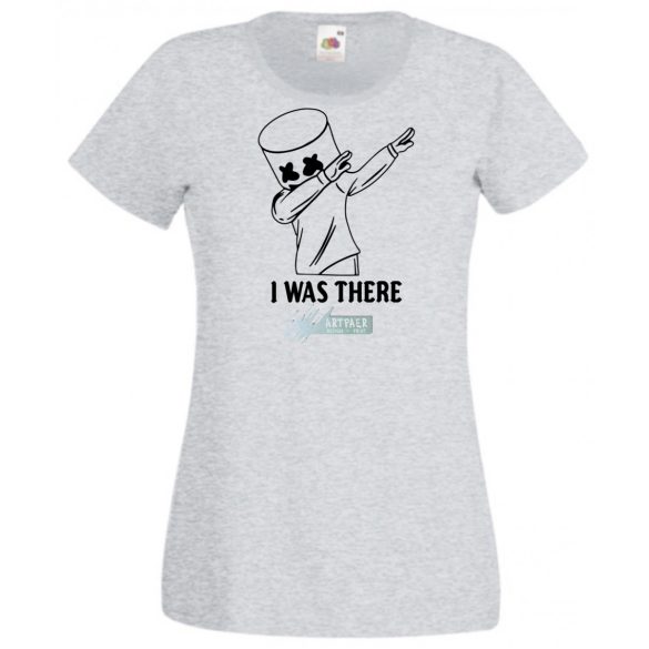 Ott voltam - Tánc Fortnite stílusban, stencil női rövid ujjú póló