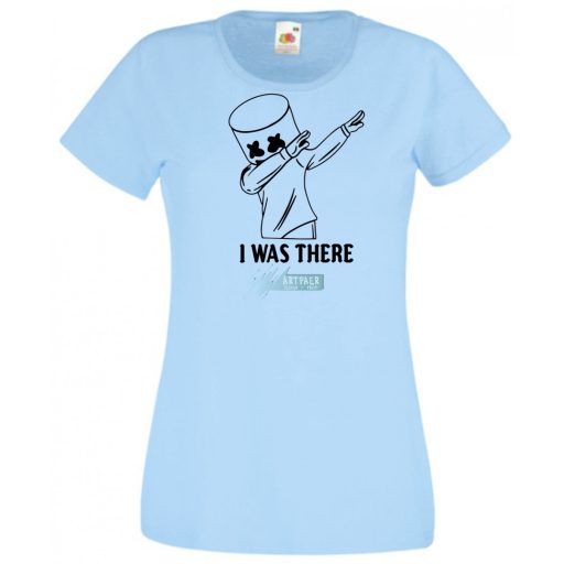 Ott voltam - Tánc Fortnite stílusban, stencil női rövid ujjú póló