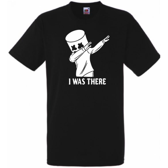 Ott voltam - Tánc Fortnite stílusban, stencil férfi rövid ujjú póló