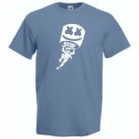 Sikló ernyős - Fortnite stílusban, stencil minima -B férfi rövid ujjú póló