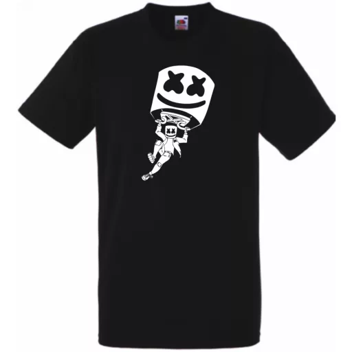 Sikló ernyős - Fortnite stílusban, stencil minima -B férfi rövid ujjú póló