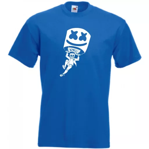 Sikló ernyős - Fortnite stílusban, stencil minima -B férfi rövid ujjú póló