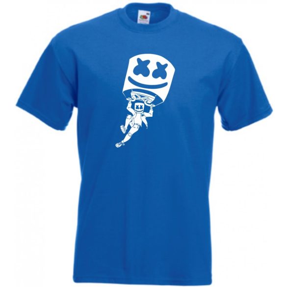 Sikló ernyős - Fortnite stílusban, stencil minima -B férfi rövid ujjú póló