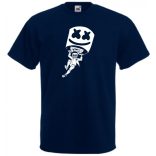 Sikló ernyős - Fortnite stílusban, stencil minima -B férfi rövid ujjú póló