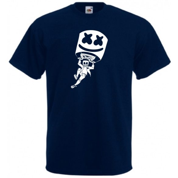 Sikló ernyős - Fortnite stílusban, stencil minima -B férfi rövid ujjú póló