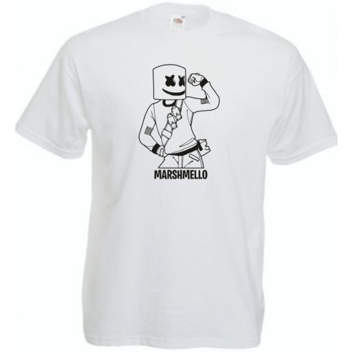 Ott voltam - Fortnite stílusban, rajz minima gyerek rövid ujjú póló