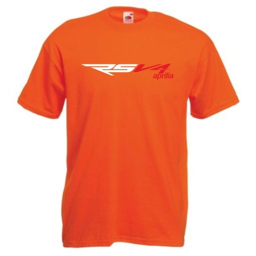Motor fan Aprilia RSV4 férfi rövid ujjú póló