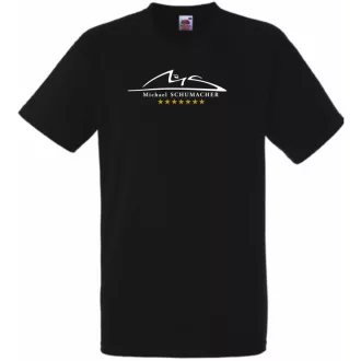 Retro Michael Schumacher férfi rövid ujjú póló