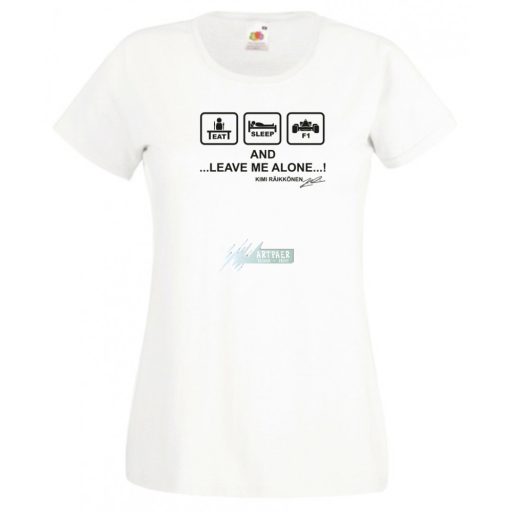 Eat Sleep Formula - Fan női rövid ujjú póló