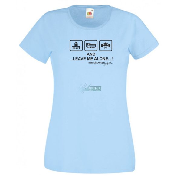 Eat Sleep Formula - Fan női rövid ujjú póló