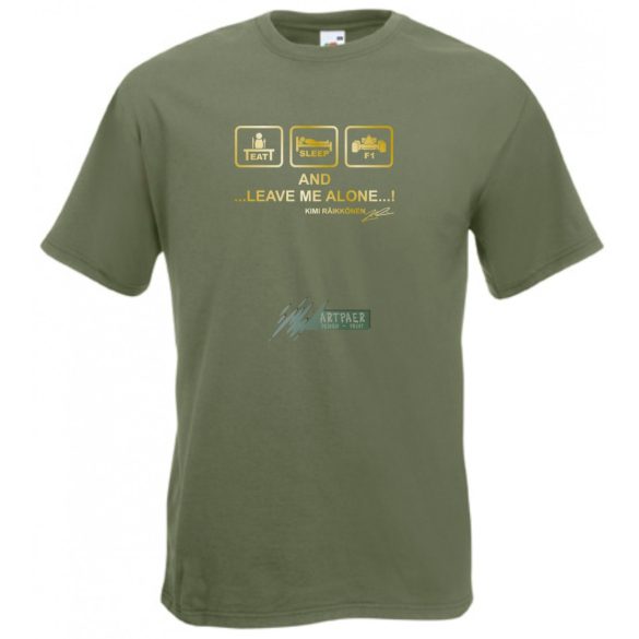 Eat Sleep Formula - Fan férfi rövid ujjú póló