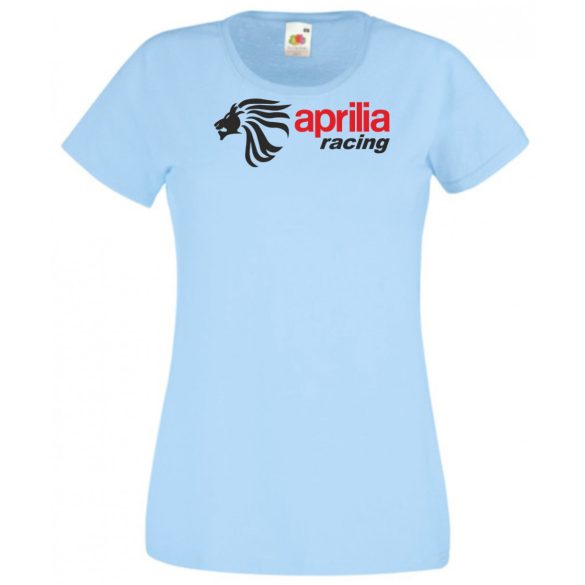 Motor fan Aprilia racing női rövid ujjú póló