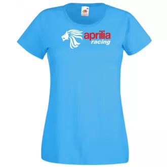 Motor fan Aprilia racing női rövid ujjú póló