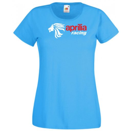 Motor fan Aprilia racing női rövid ujjú póló