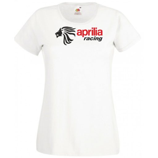 Motor fan Aprilia racing női rövid ujjú póló
