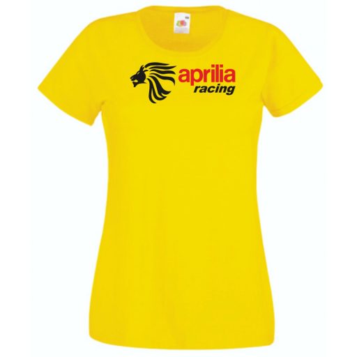 Motor fan Aprilia racing női rövid ujjú póló