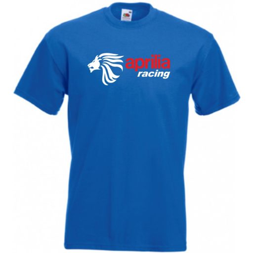 Motor fan Aprilia racing férfi rövid ujjú póló