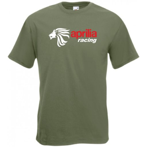Motor fan Aprilia racing férfi rövid ujjú póló