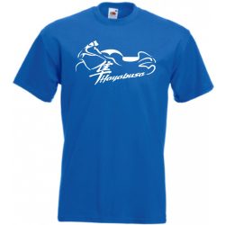 Motor fan Suzuki Hayabusa férfi rövid ujjú póló