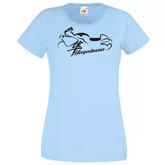 Motor fan Suzuki Hayabusa női rövid ujjú póló