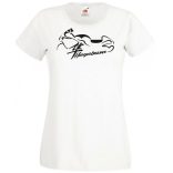 Motor fan Suzuki Hayabusa női rövid ujjú póló