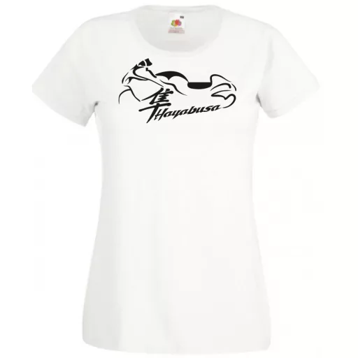 Motor fan Suzuki Hayabusa női rövid ujjú póló