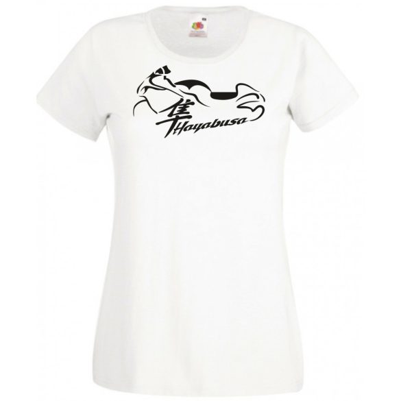 Motor fan Suzuki Hayabusa női rövid ujjú póló