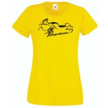 Motor fan Suzuki Hayabusa női rövid ujjú póló