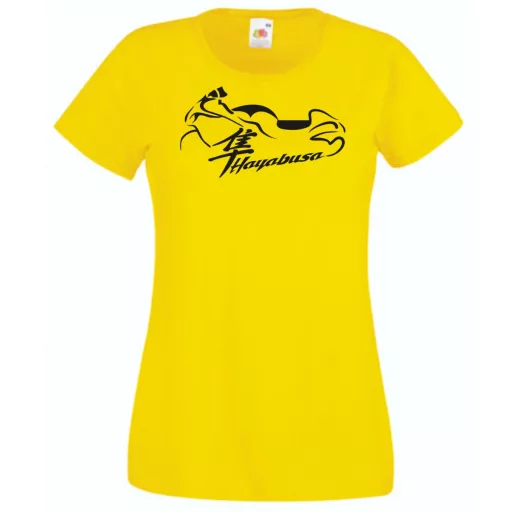 Motor fan Suzuki Hayabusa női rövid ujjú póló