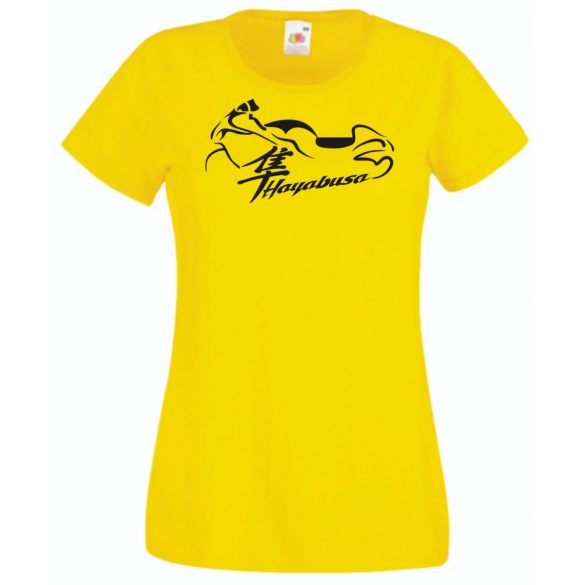 Motor fan Suzuki Hayabusa női rövid ujjú póló