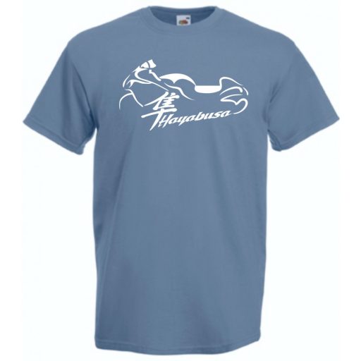 Motor fan Suzuki Hayabusa férfi rövid ujjú póló