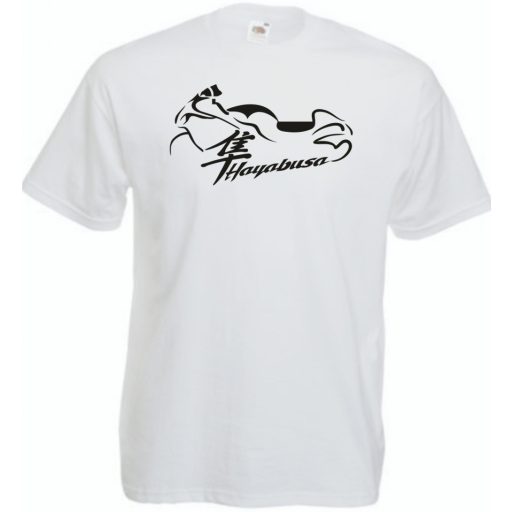 Motor fan Suzuki Hayabusa férfi rövid ujjú póló